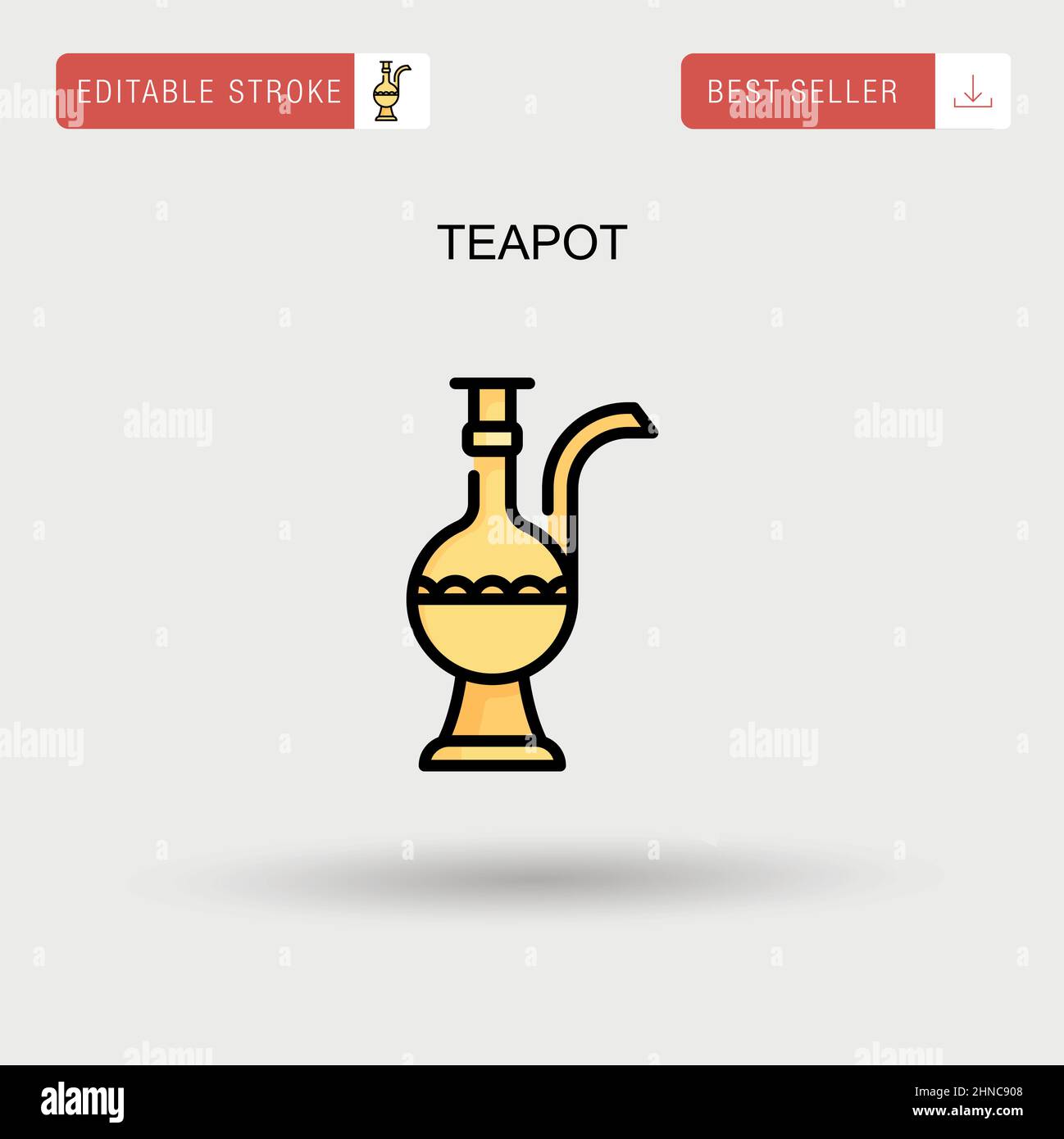 Japanese antique porcelain teapot Stock Vector Images - Alamy