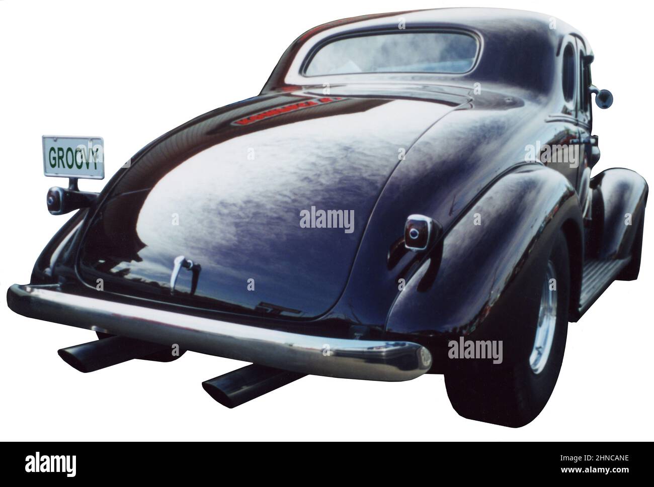 1938 Chevy Coupe rear angle Stock Photo - Alamy