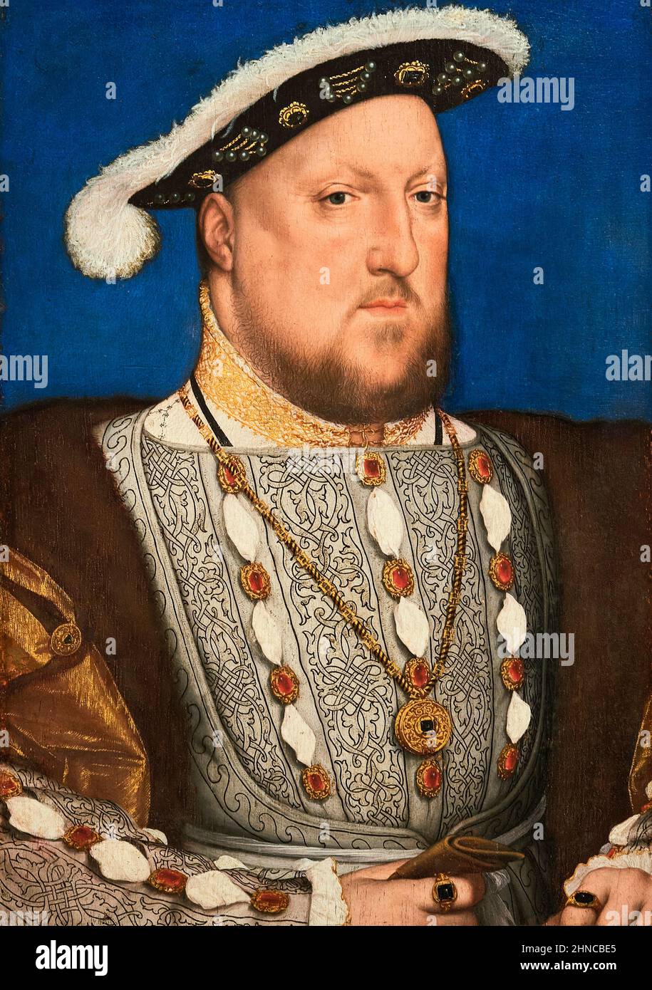 Hans Holbein The Younger Portrait Of Henry VIII Of England Ca 1537