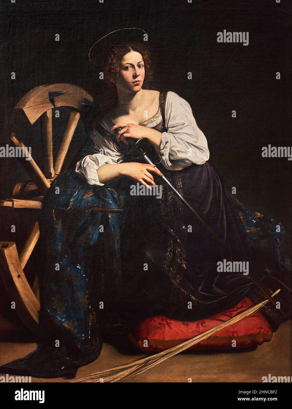 Saint catherine alexandria wheel hi-res stock photography and images ...