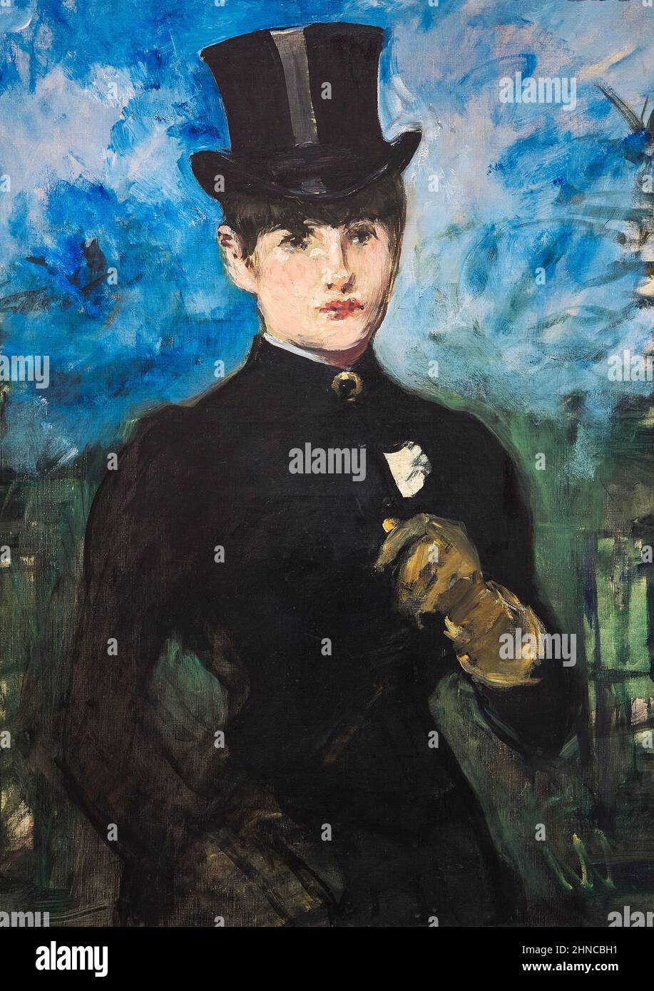Édouard Manet. Horsewoman, Full-Face (L'Amazone). ca. 1882. Oil on