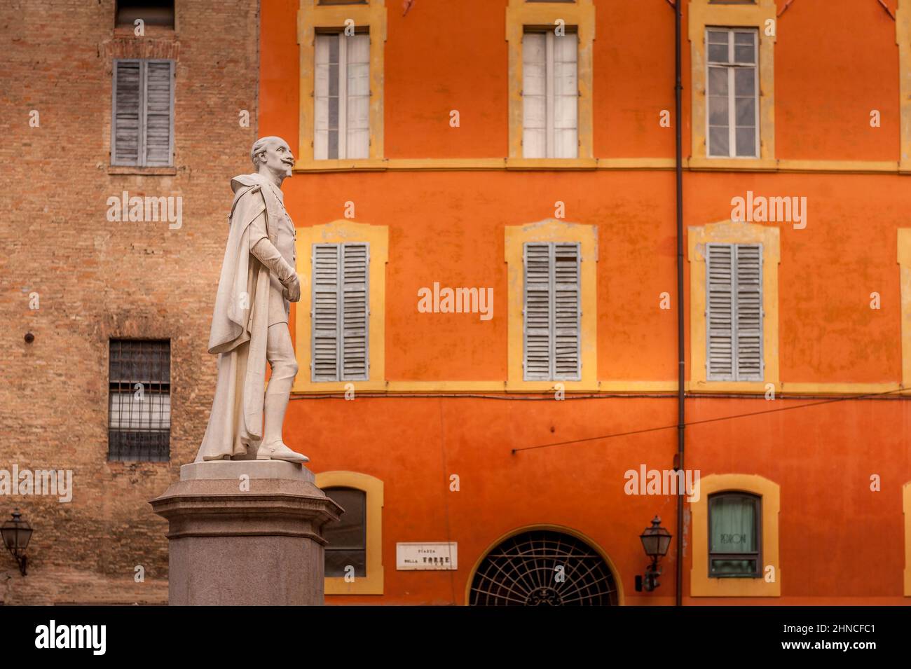 View of central modena and the architecture of the city stock photo alamy