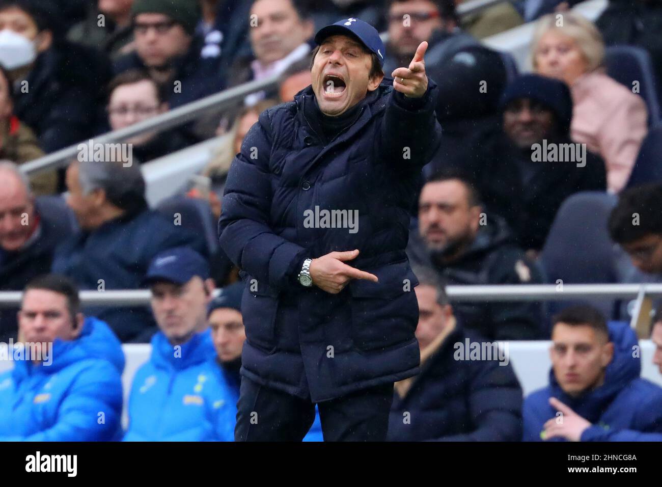 Manager of Tottenham Hotspur, Antonio Conte - Tottenham Hotspur v ...
