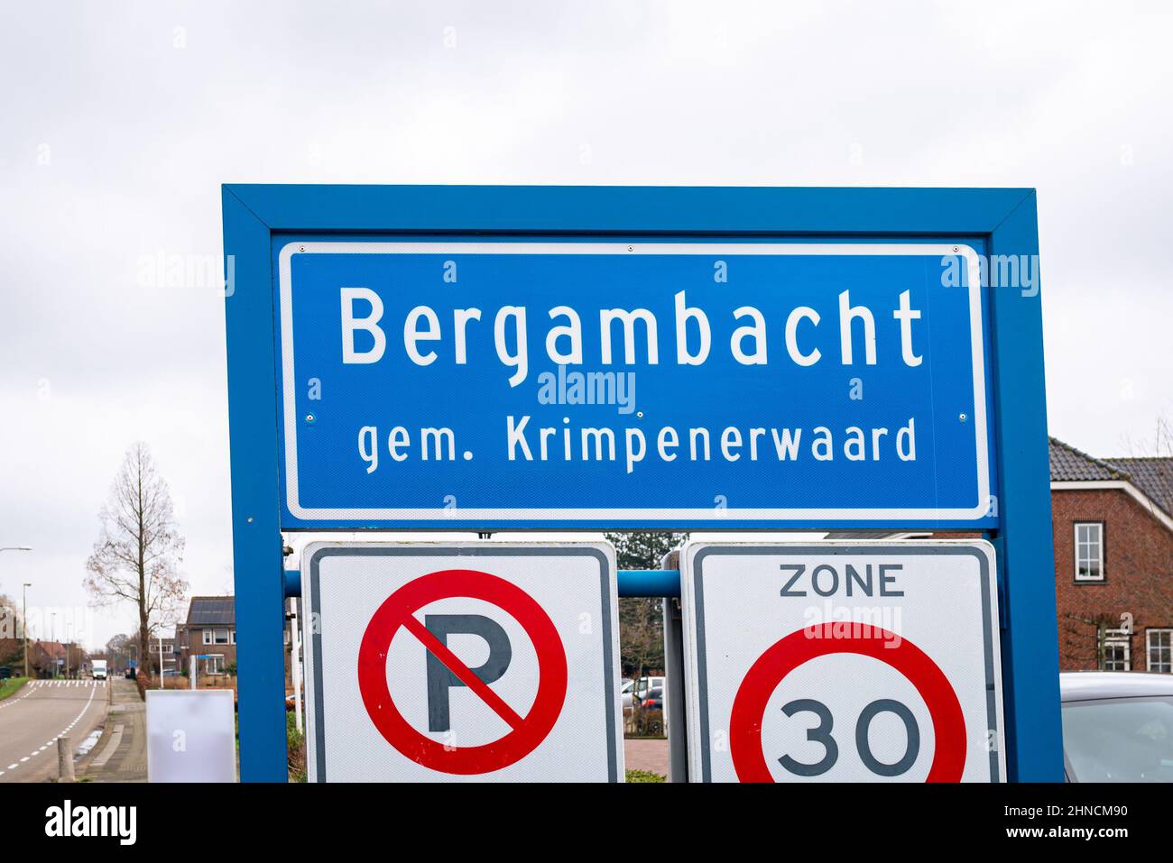 Dutch road sign no parking hi-res stock photography and images - Alamy