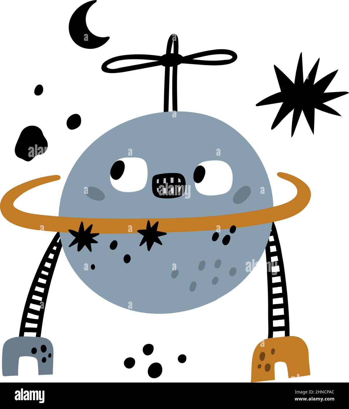 Symbol Space Machine Automatic robotic planet. Space exploration transport symbol Stock ...