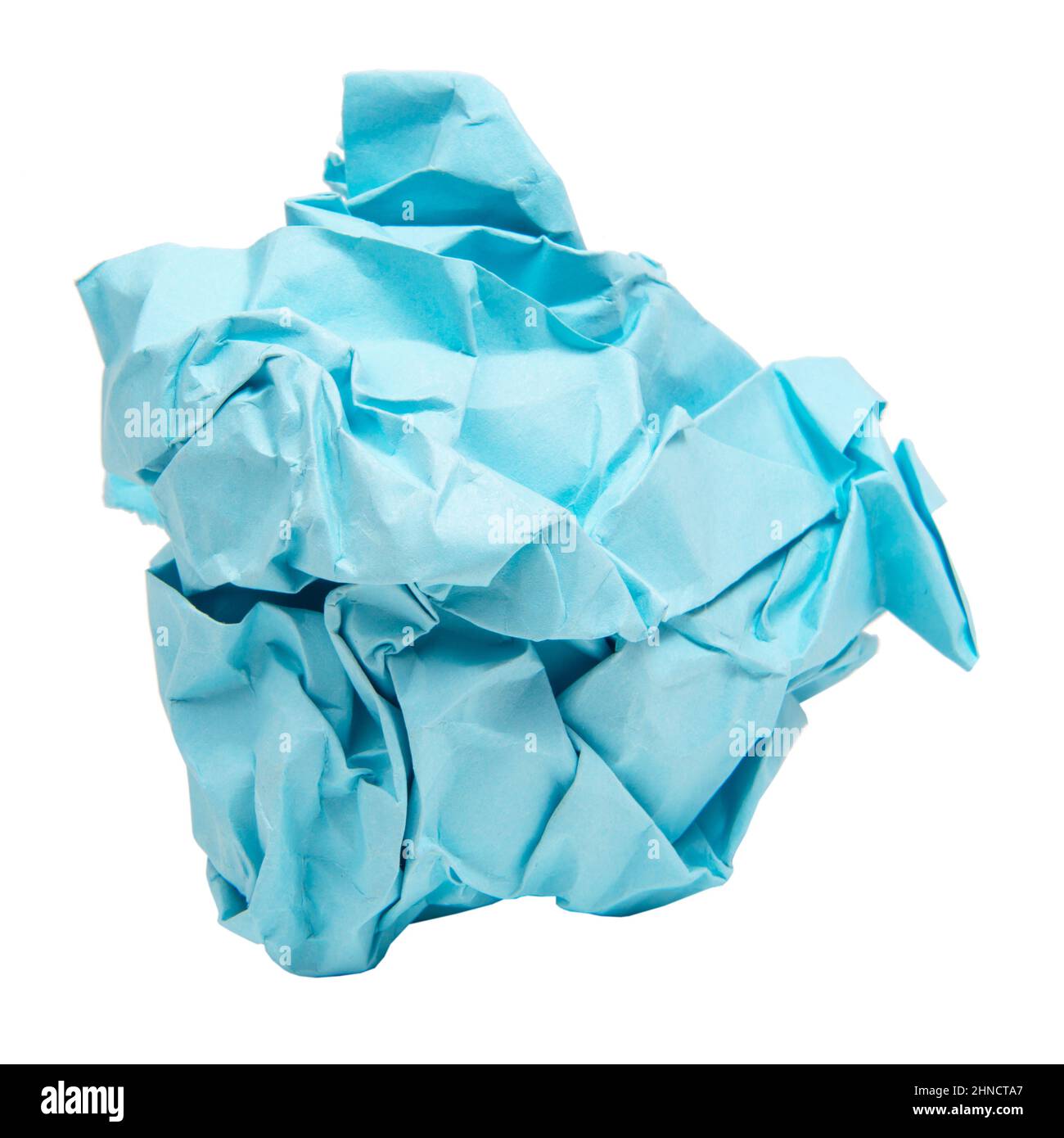 Paper art blue ball hi-res stock photography and images - Alamy