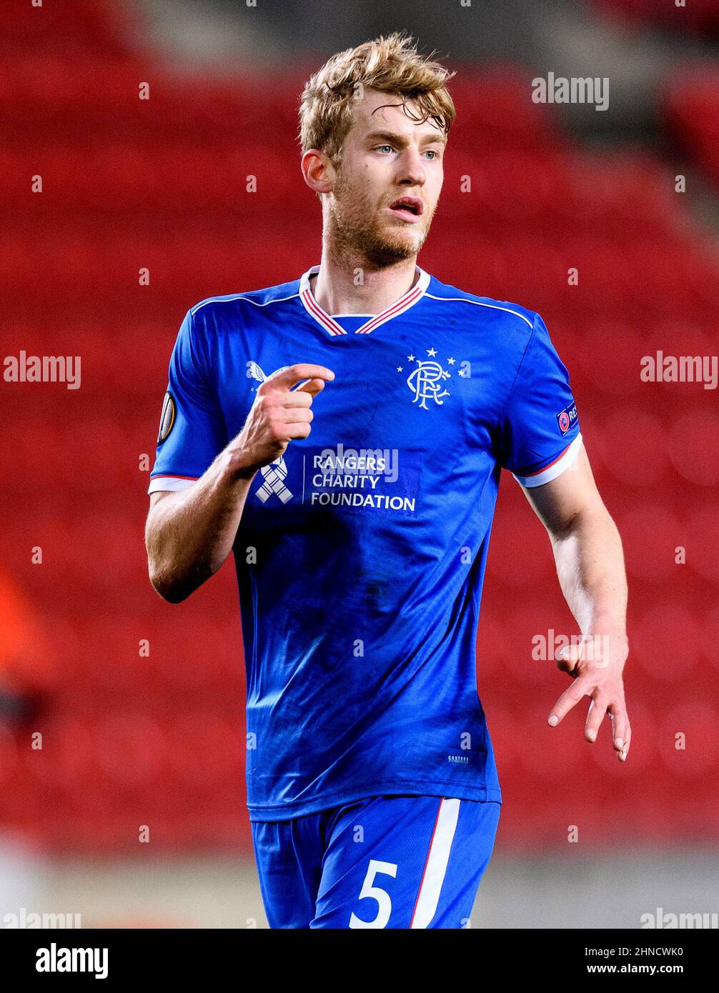 File photo dated 11-03-2021 of Rangers' Filip Helander. Giovanni Van ...