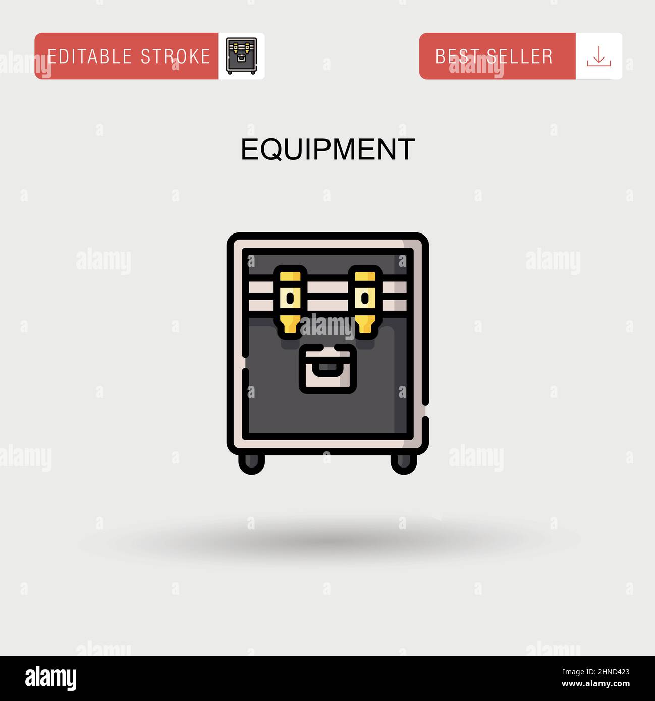 Equipment Simple vector icon Stock Vector Image & Art - Alamy