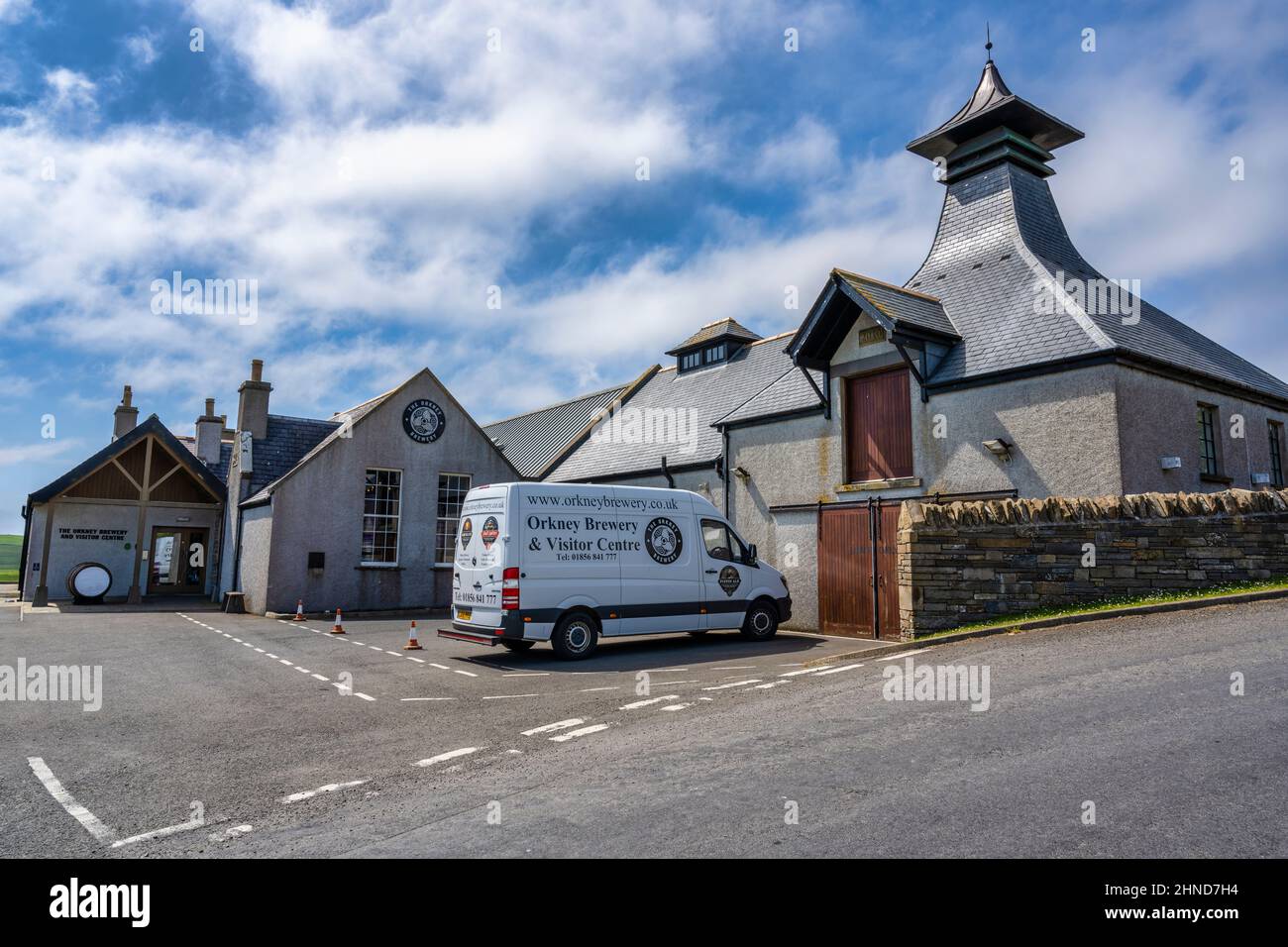 The Orkney Brewery and Visitor Centre at Quoyloo on Mainland Orkney in