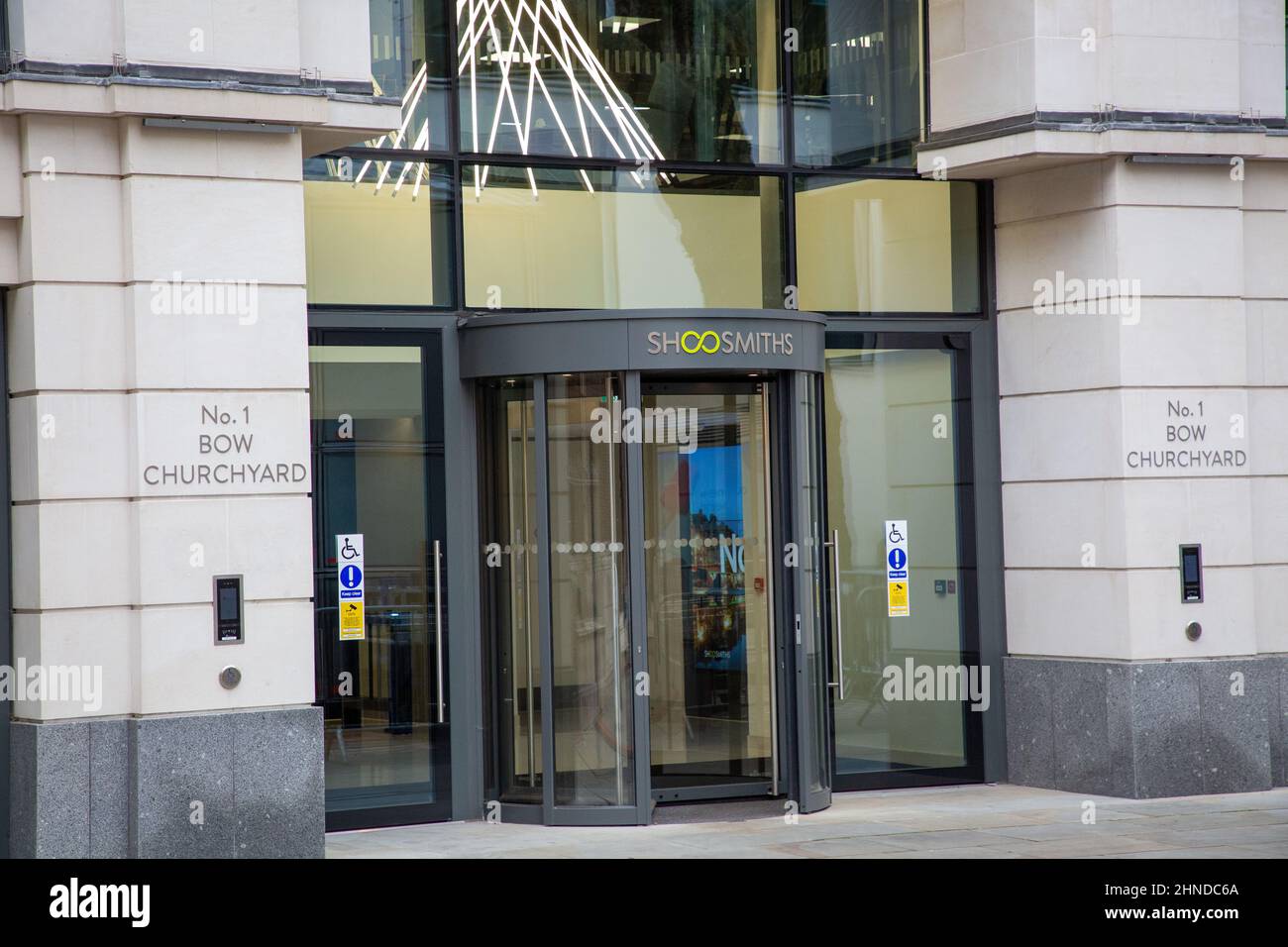 Shoosmiths Law Firm in London Stock Photo