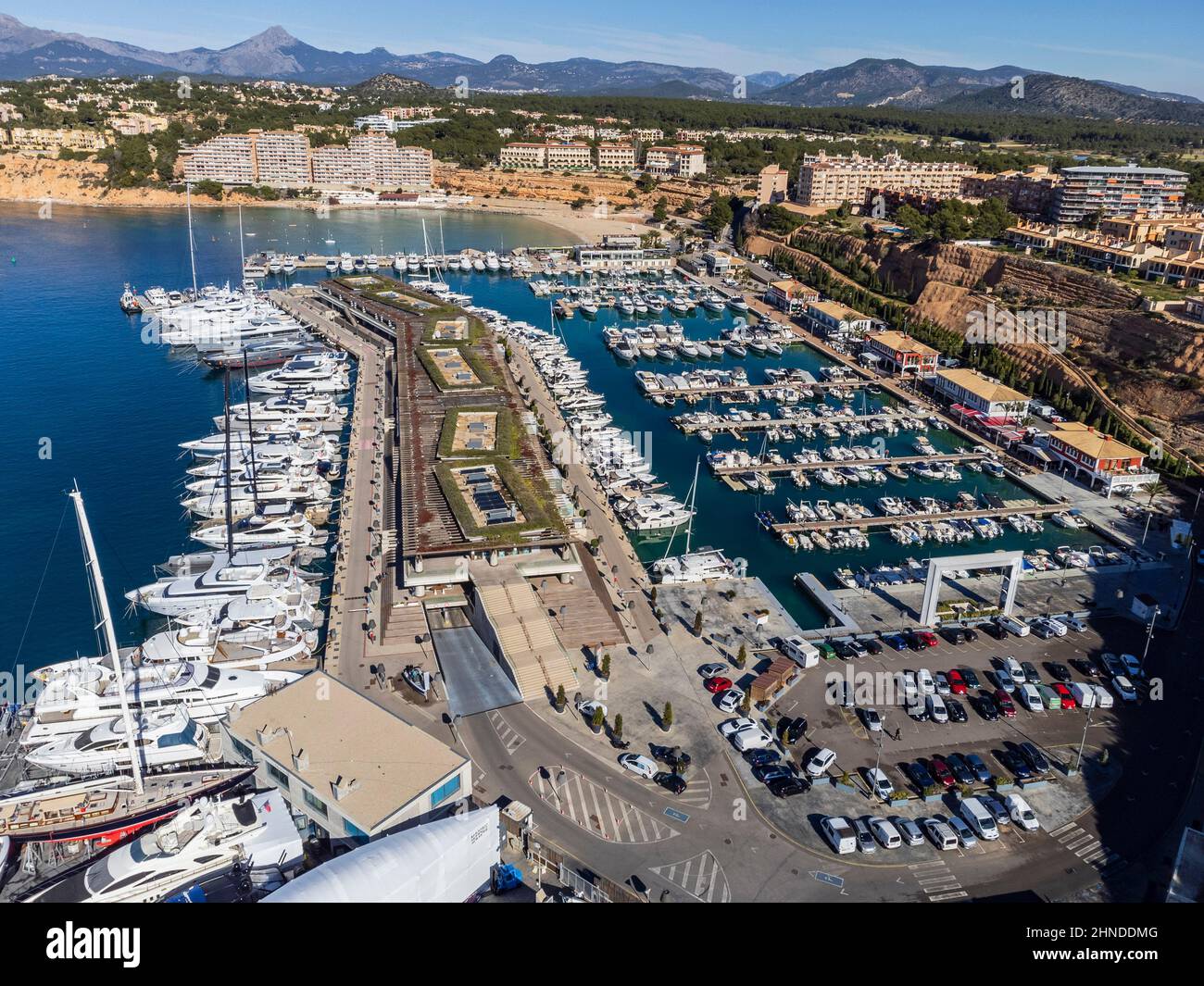 Port Adriano, Calviá, Mallorca, Balearic Islands, Spain Stock Photo
