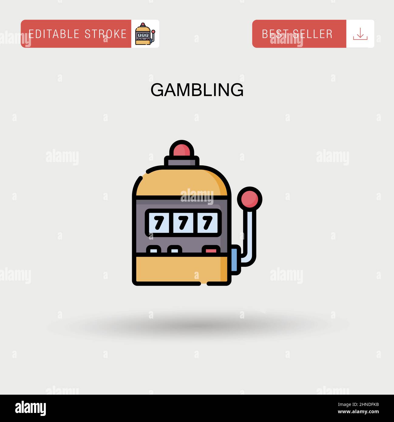 Wealth gamble Stock Vector Images - Alamy