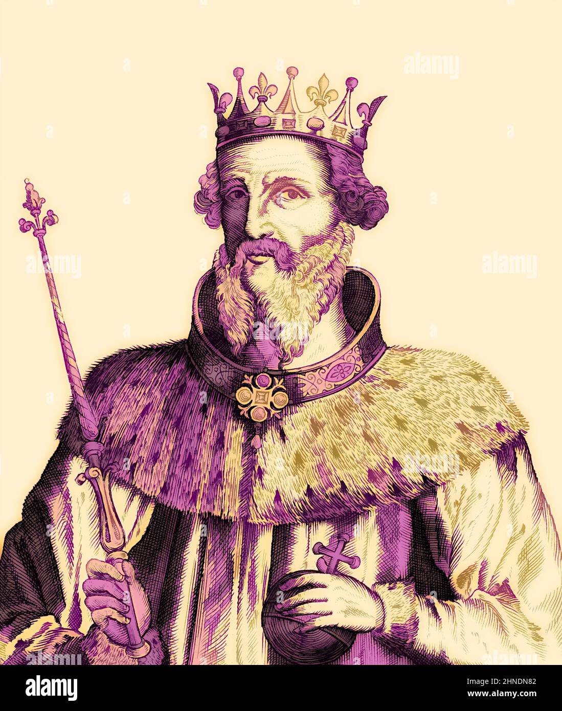 Henry 1068 1135 king england from hires stock photography and images
