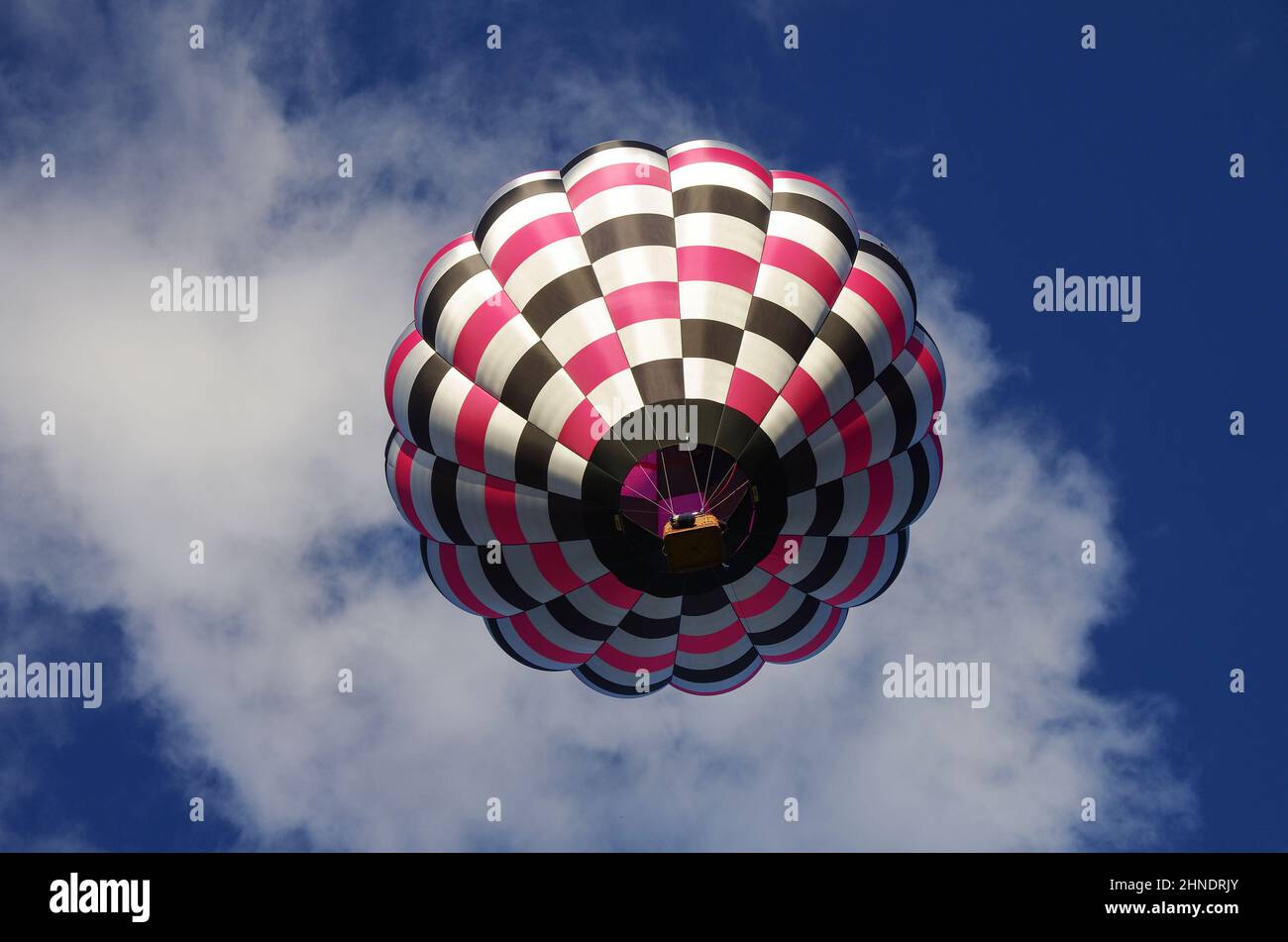 Europe, France, AUvergne, Puy en Velay , 32 th International Hot Air Balloon Festival, 2014 Stock Photo
