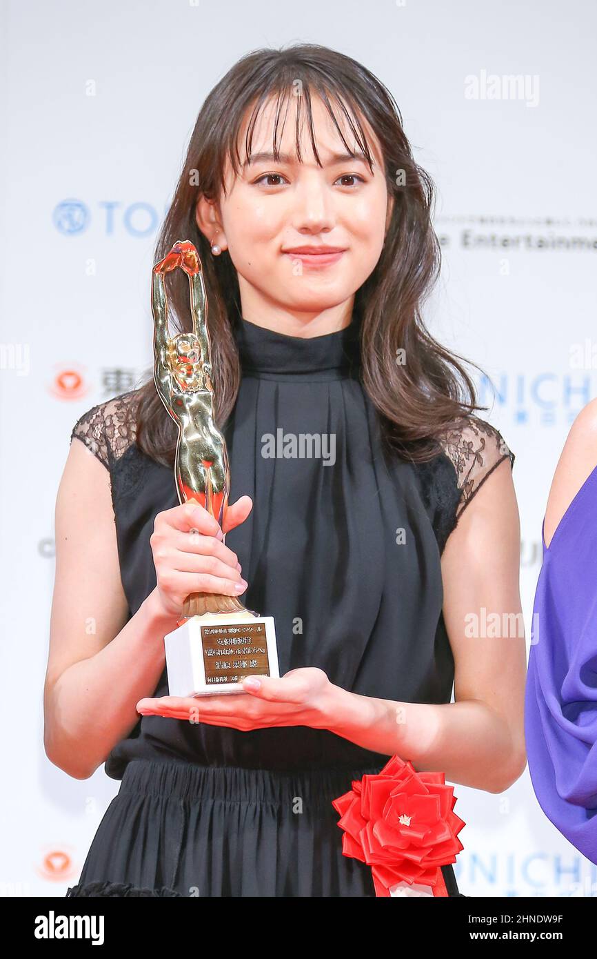 Tokyo, Japan. February 15, 2022, AINICHI FILM 76TH AWARDS is