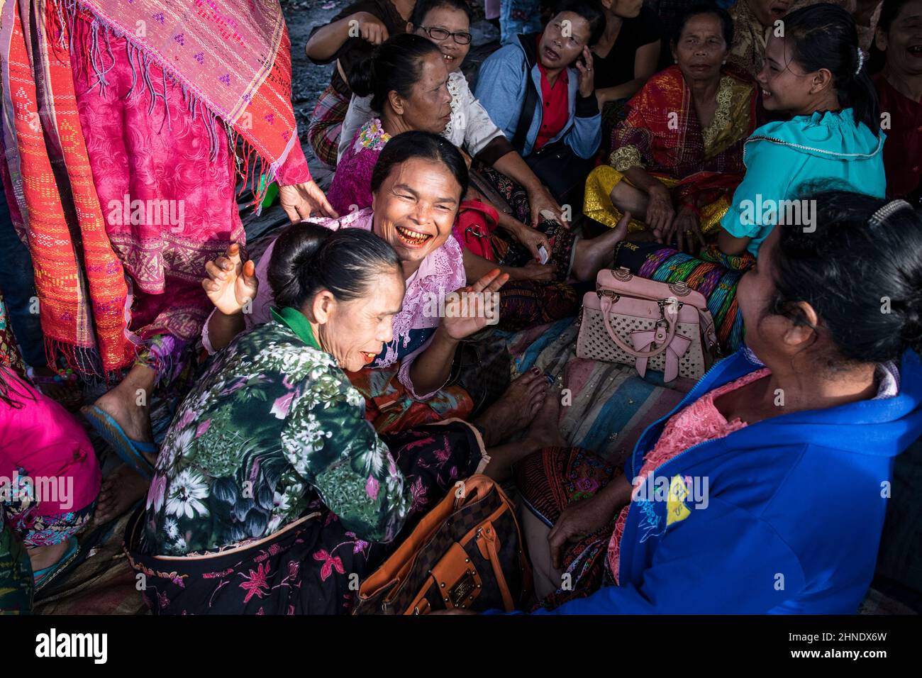 Batak wedding celebrations, Samosir, Indonesia Stock Photo