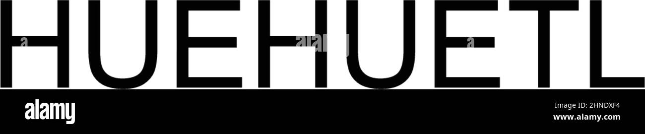 Huehuetl Simple vector icon. Illustration symbol design template for web mobile UI element. Stock Vector