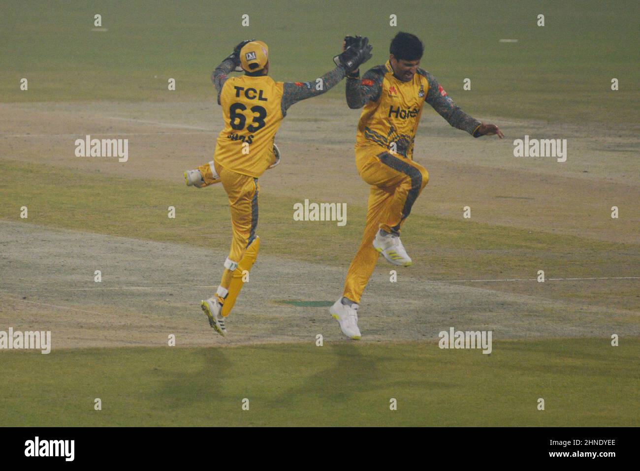 A view of the Pakistan Super League seven (PSL 7) Twenty20 cricket match between Peshawar Zalmi and Quetta Gladiator team at the Gaddafi Cricket Stadium in Lahore. Peshawar Zalmi won the match A view of the Pakistan Super League seven (PSL 7) Twenty20 cricket match between Peshawar Zalmi and Quetta Gladiator team at the Gaddafi Cricket Stadium in Lahore. Peshawar Zalmi won the match