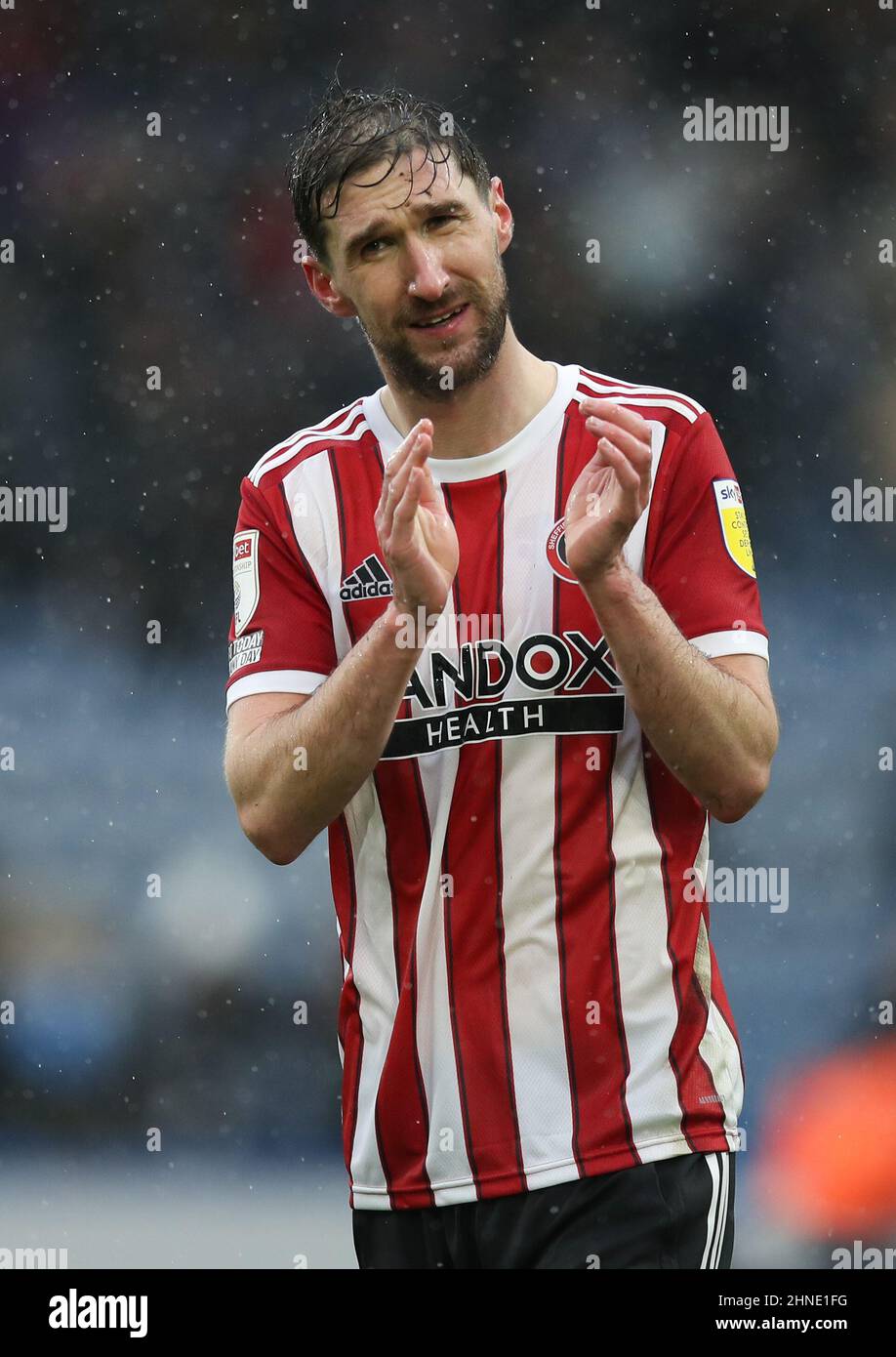 Sheffield uniteds chris basham applauds fans hi-res stock photography ...