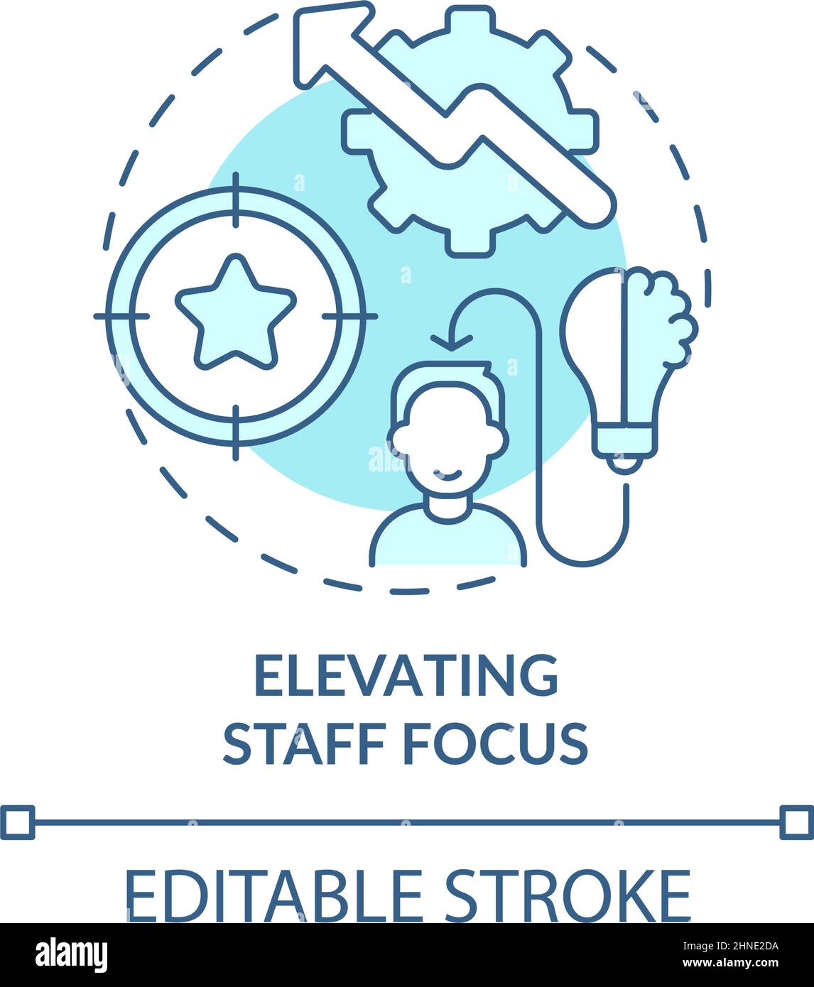 Processing staff Stock Vector Images - Alamy