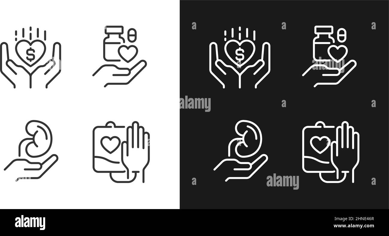 Healthcare donation Black and White Stock Photos & Images - Alamy