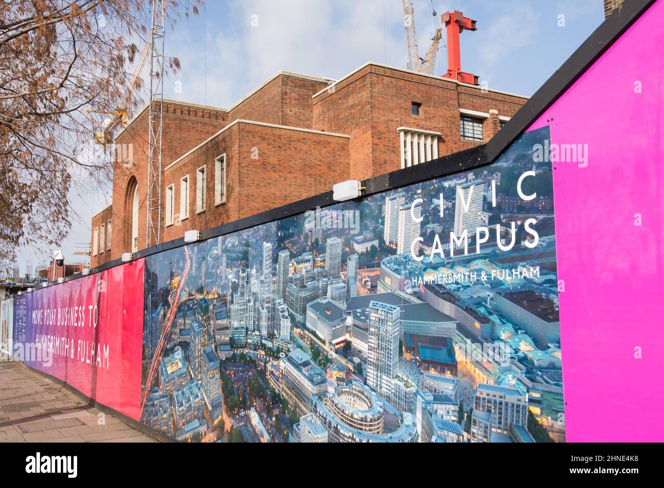 Redevelopment of Hammersmith Town Hall, King Street, Hammersmith