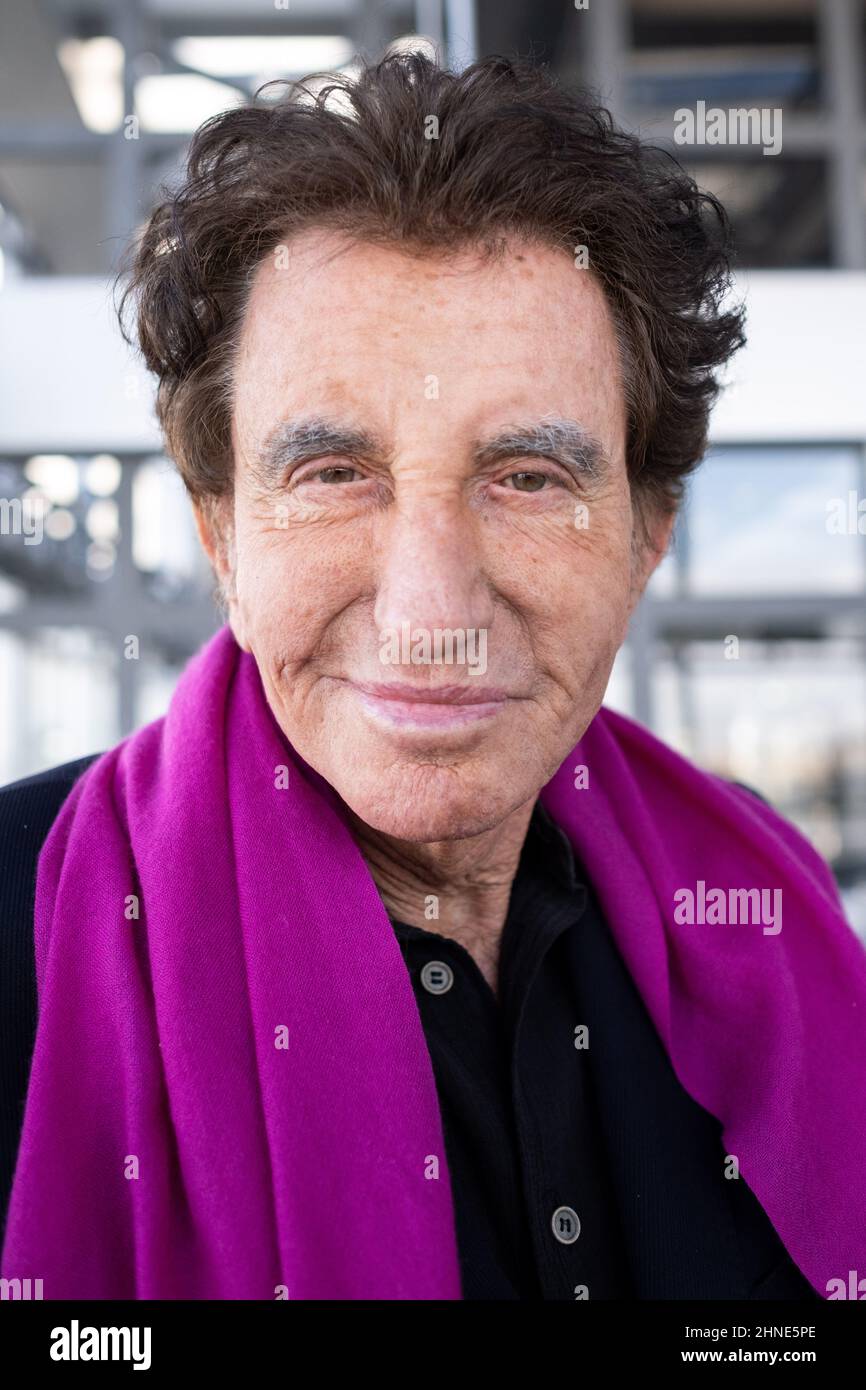 France, Paris, 20220215. Portrait of Jack Lang, former Minister of