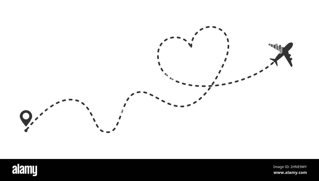 air transport clipart black and white heart