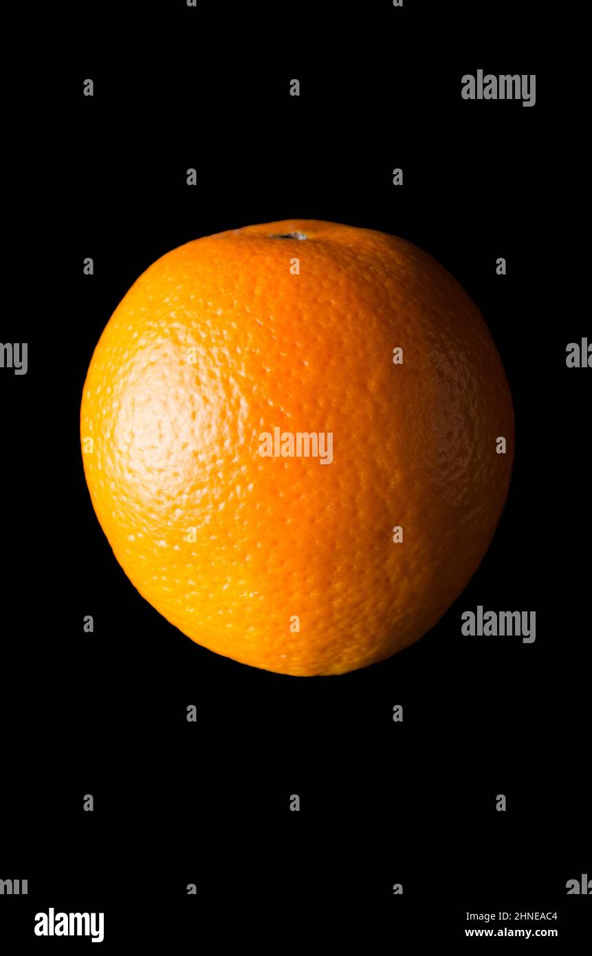 Abstract orange object on black hi-res stock photography and images - Alamy