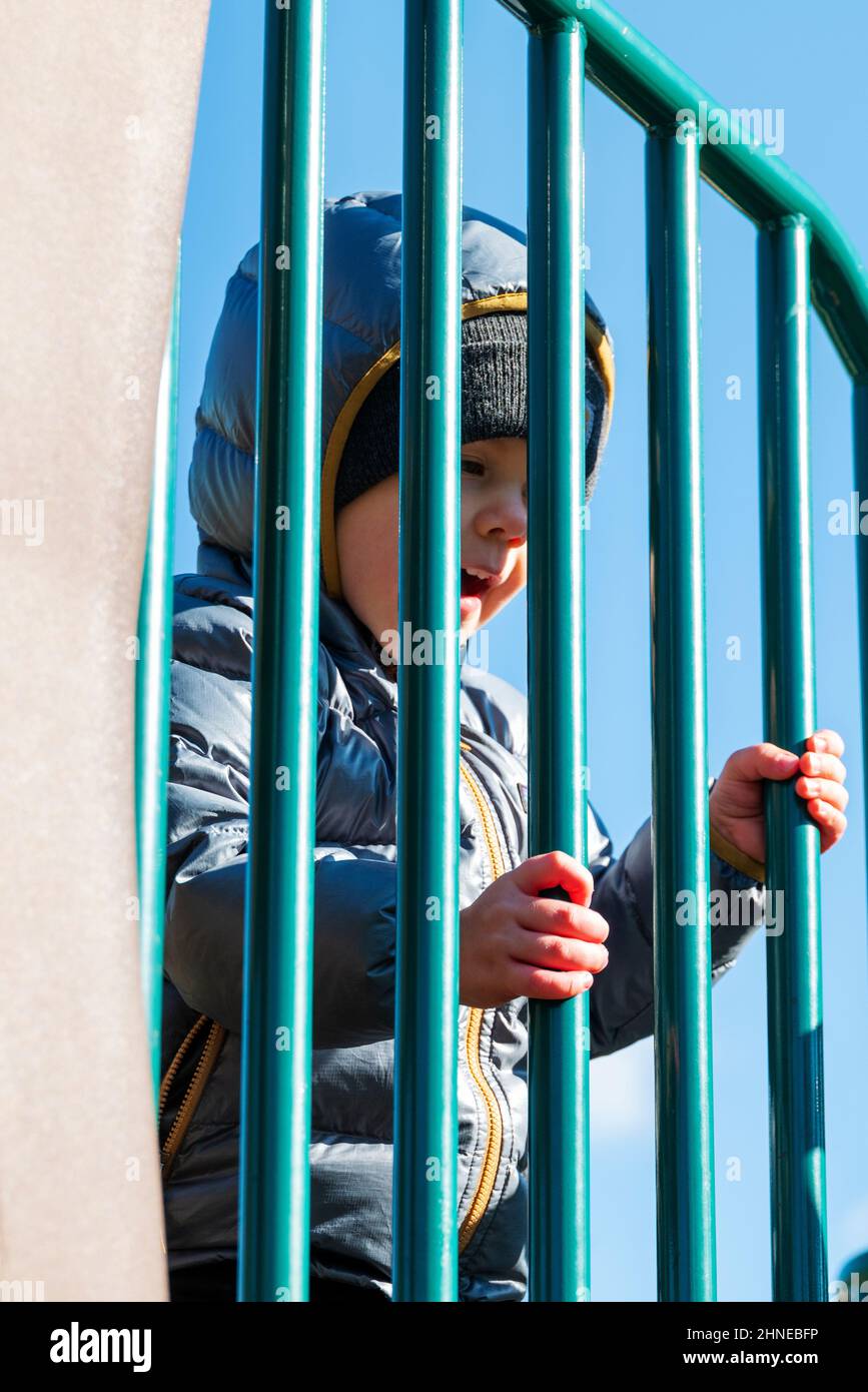 Child park playground hi-res stock photography and images - Alamy