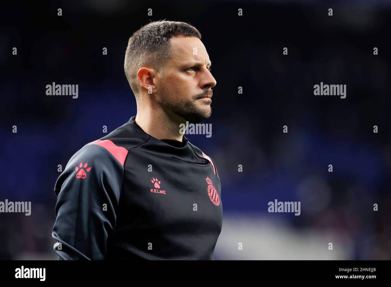 Cornel Cernea goalkeeper's coach of Sepsi OSK during semifinal of