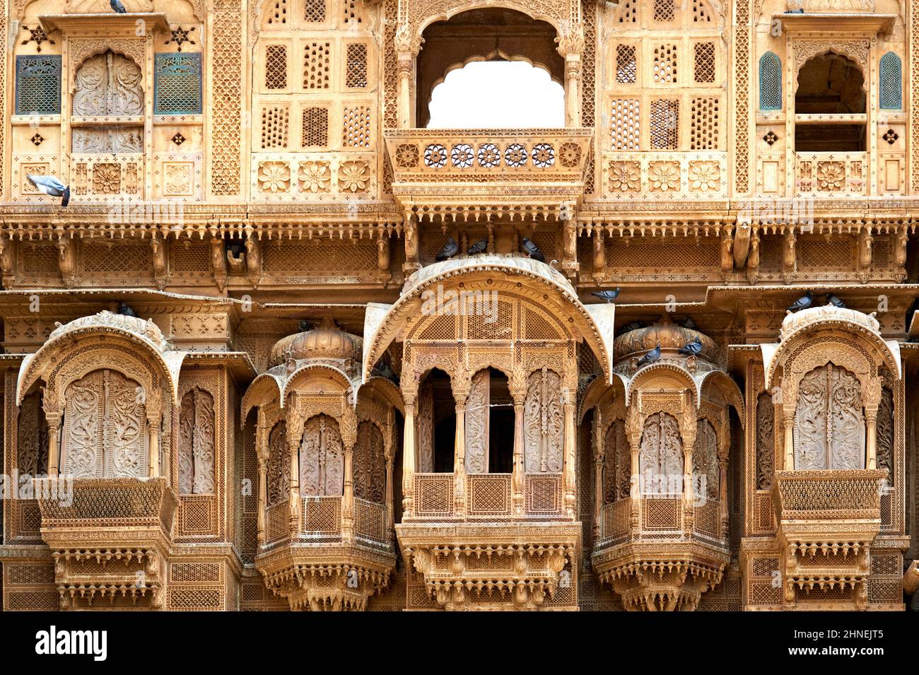 India Rajasthan Jaisalmer. Traditional Haveli House Stock Photo - Alamy