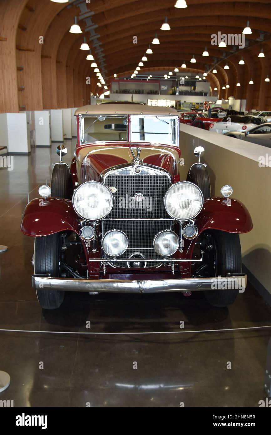 The Le May Auto Museum, known as America's Car Museum, in