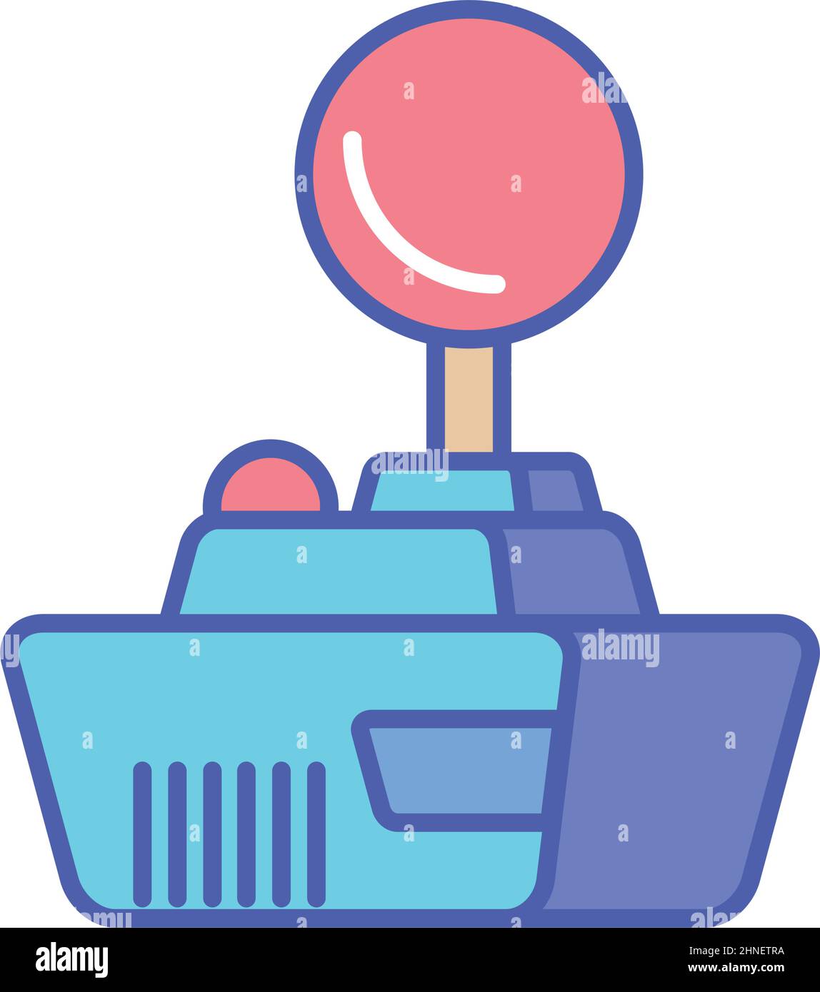 video game joystick retro tech Stock Vector Image & Art - Alamy