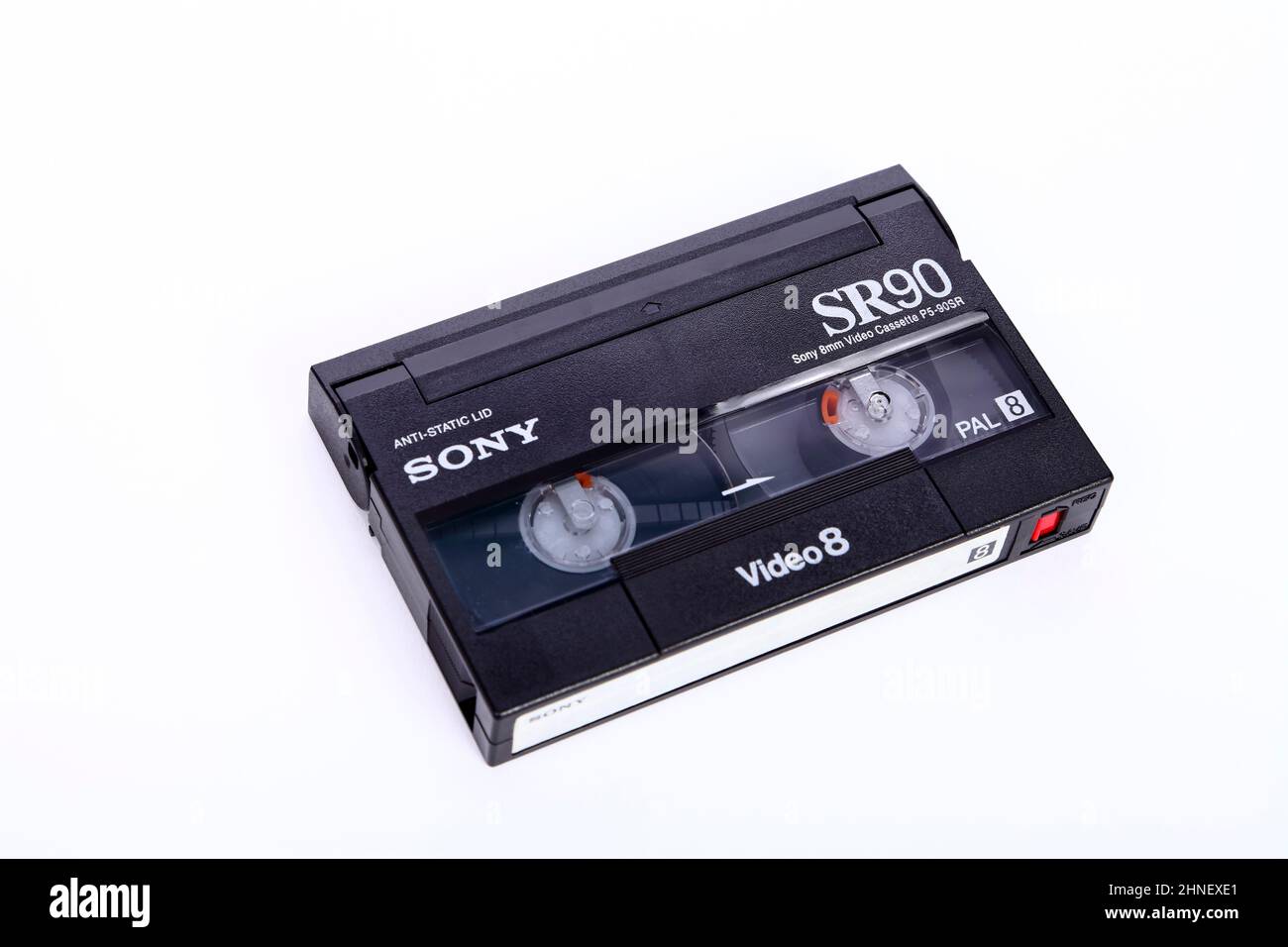 Video 8 compact camcorder cassette tape Stock Photo