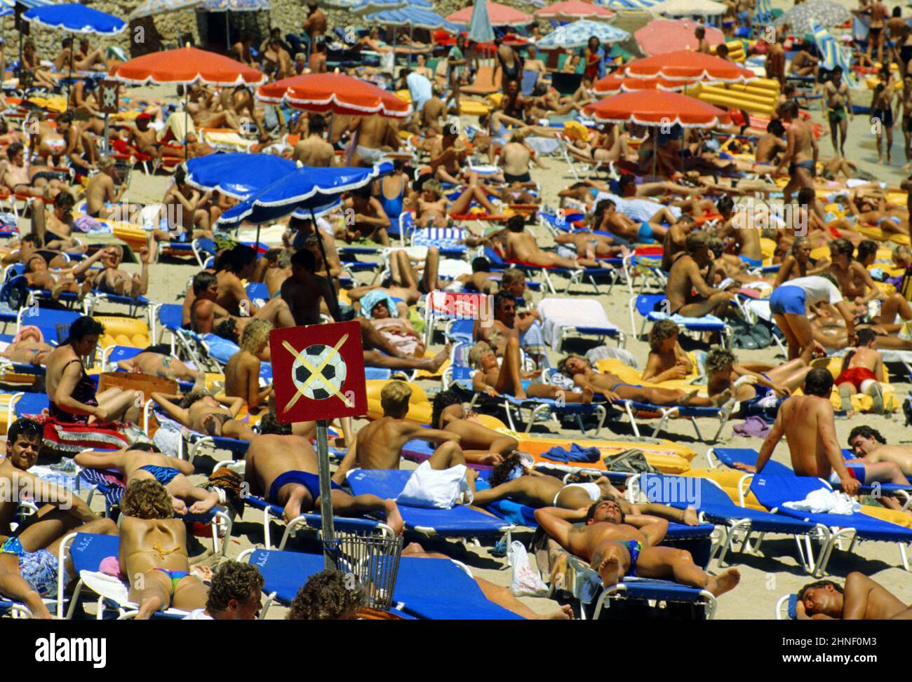 France beach sea shore mediterranean sea holidays Stock Photo