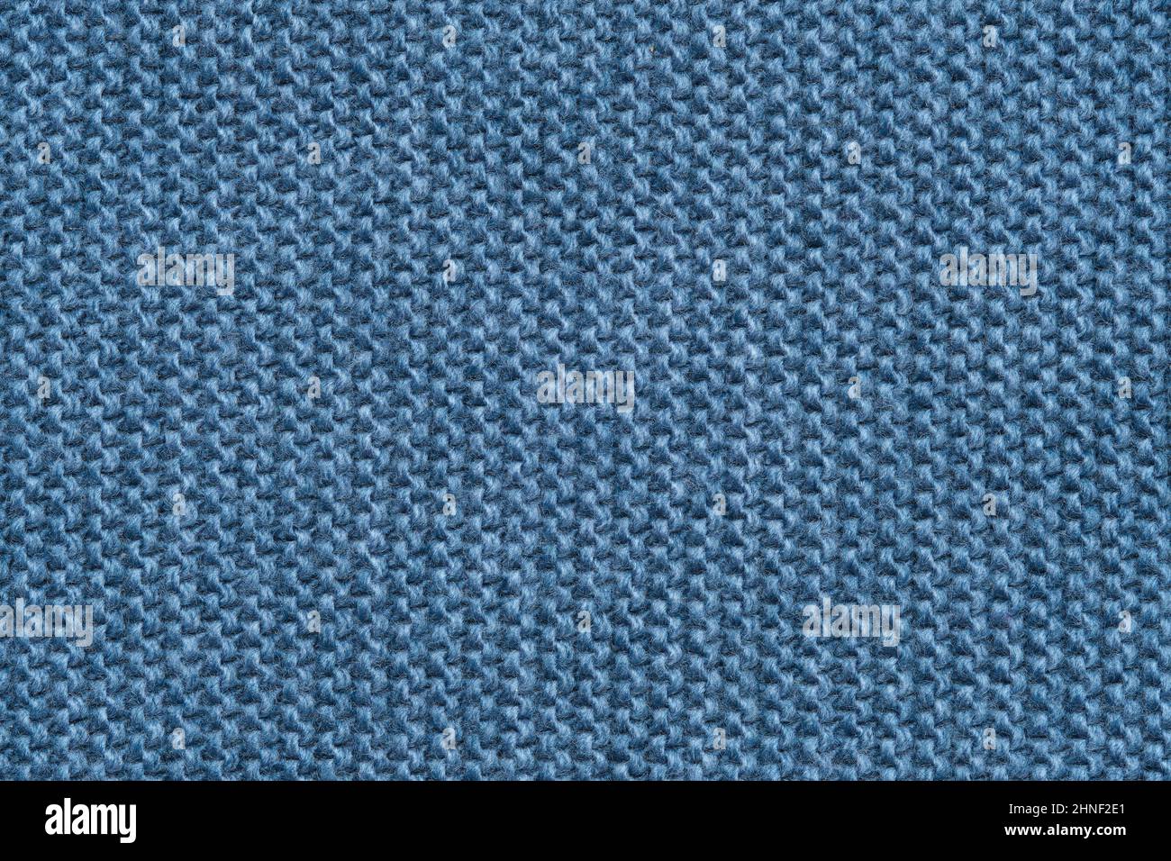 Blue knitted texture of a scarf or background of a winter sweater Stock ...