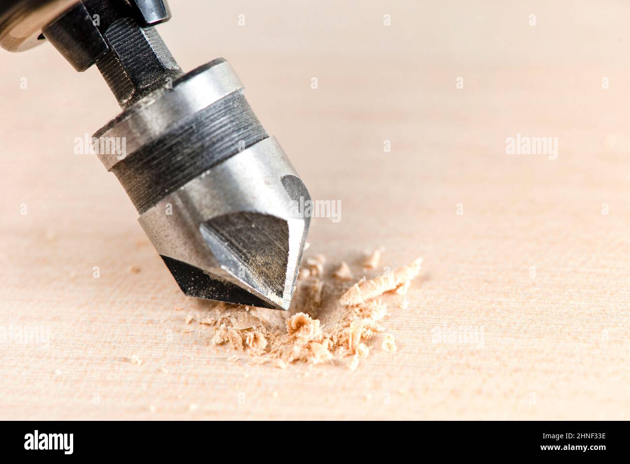 Countersink for deepening the selftapping screw. A countersink drill