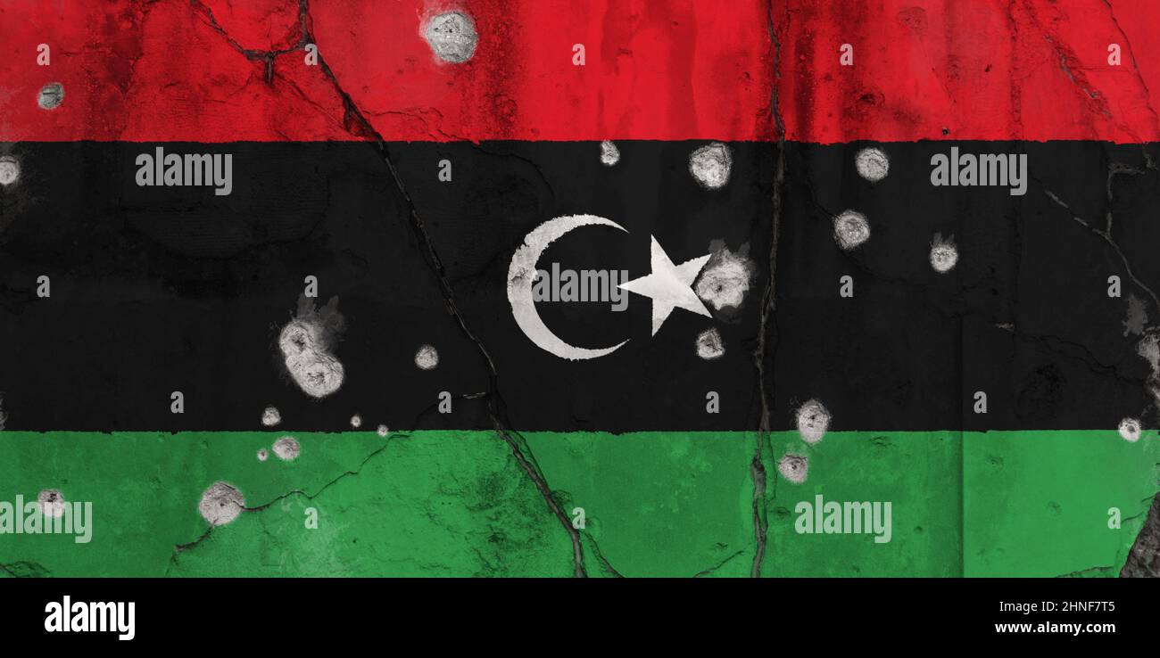 Flag of the libya hi-res stock photography and images - Alamy