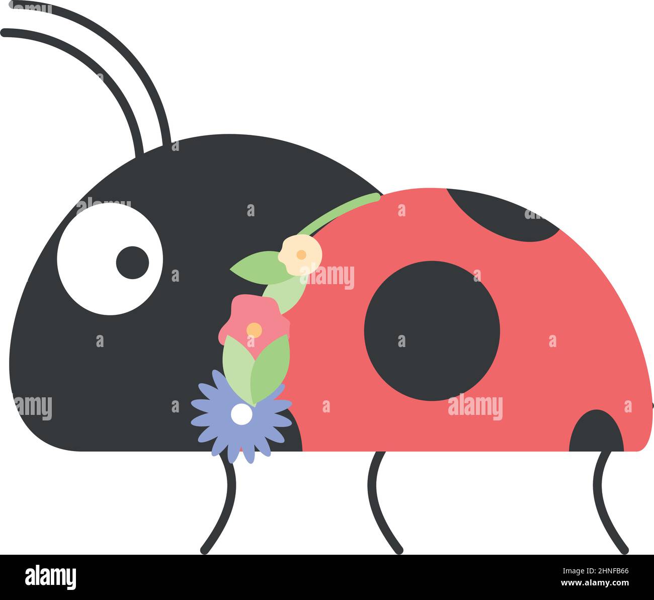 ladybird spring animal Stock Vector Image & Art - Alamy