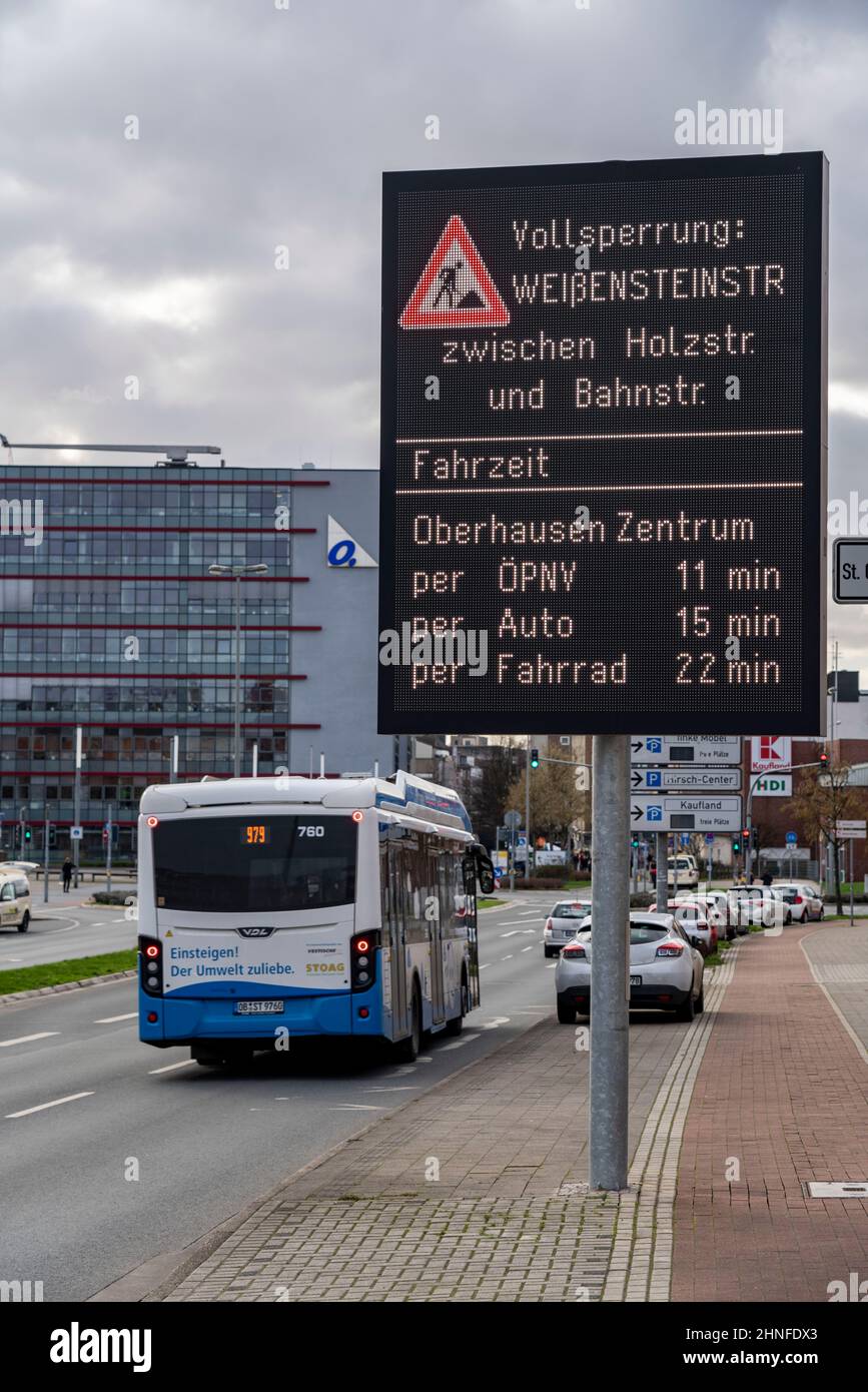 Traffic Information System, digital display board with traffic