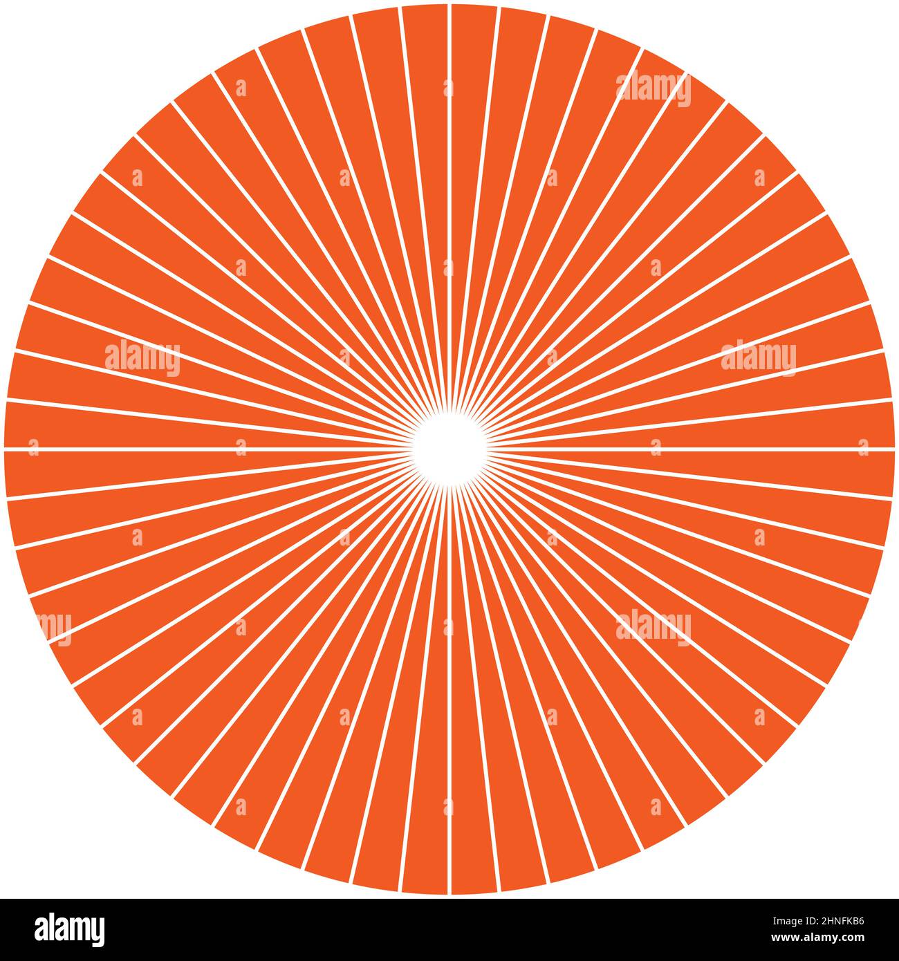 Pie chart, pie graph circle circular diagram from 2 to 65 sections ...