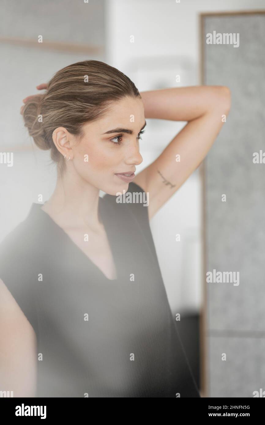Cropped portrait attractive young hi-res stock photography and images ...