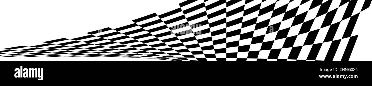 Abstract race flag, chess board, checker board pattern, texture with ...