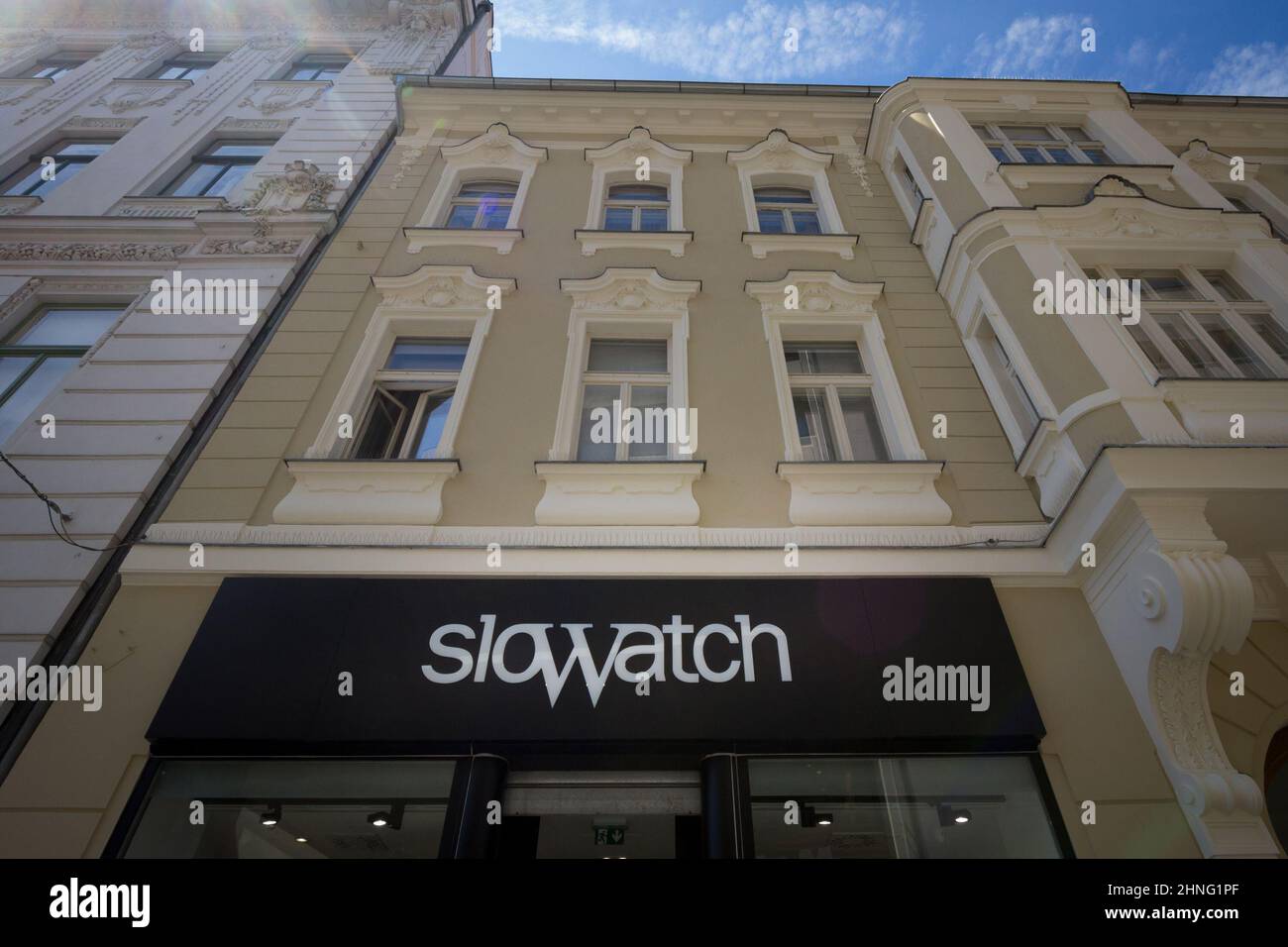 Slowatch logo hi-res stock photography and images - Alamy