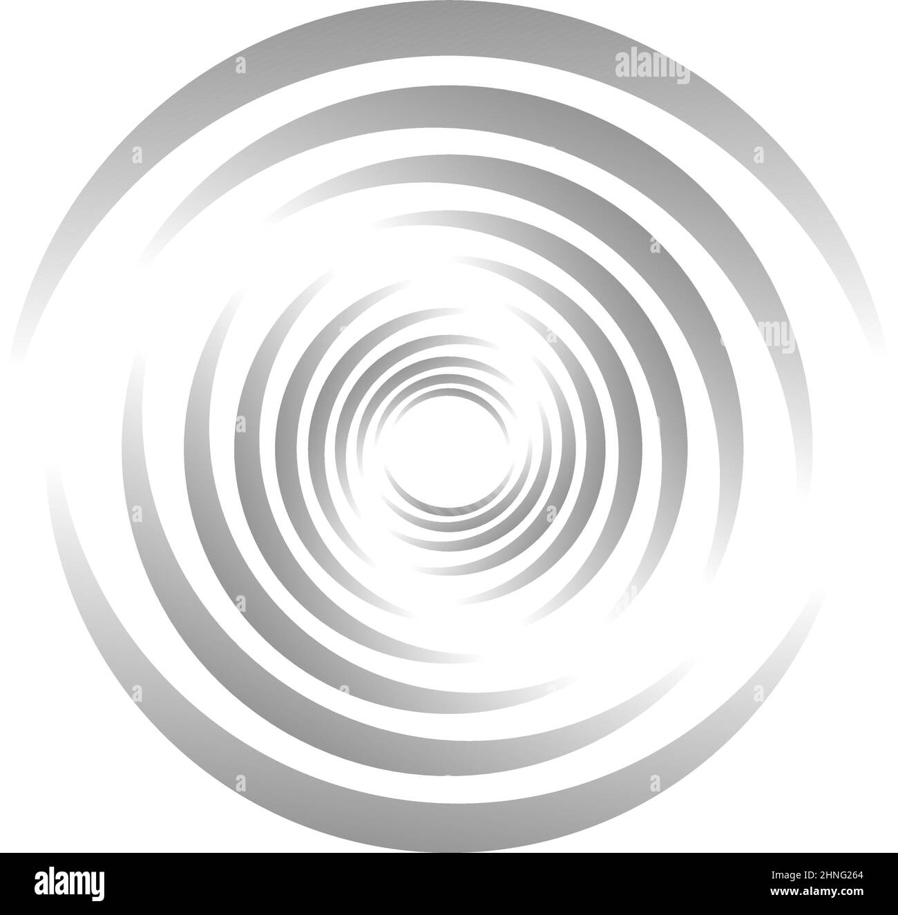 Abstract grey, gyeyscale spiral, swirl, twirl and whirl elements ...