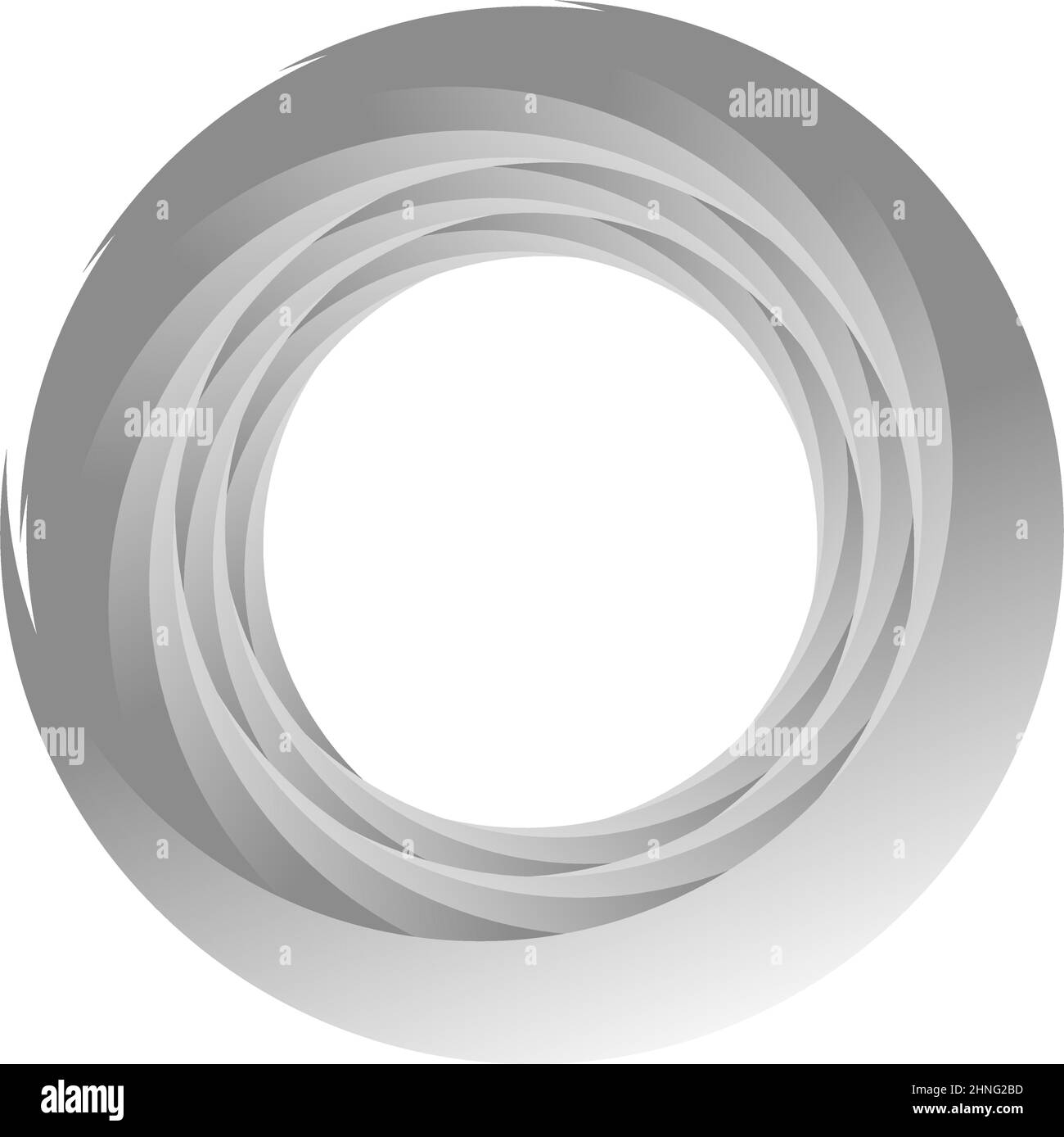 Abstract grey, gyeyscale spiral, swirl, twirl and whirl elements ...