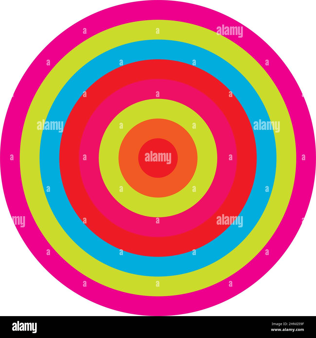 Simple concentric radiating circle graphics hi-res stock photography ...
