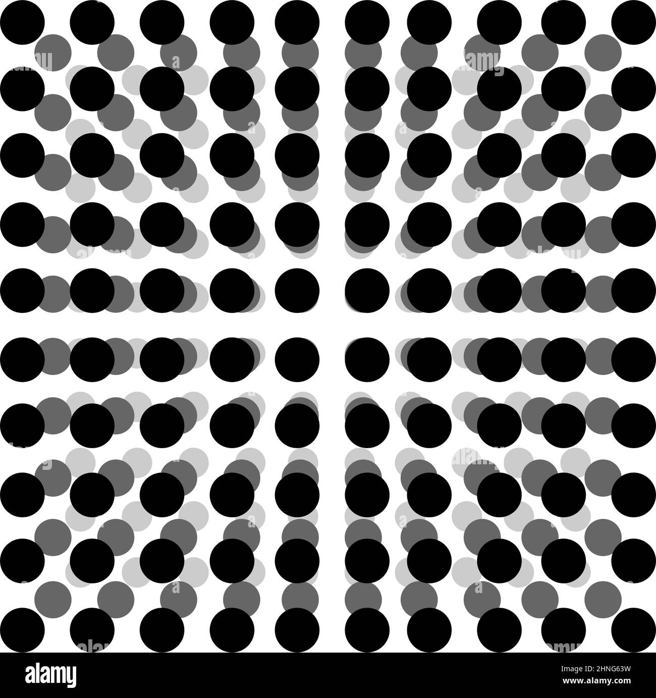 Abstract mosaic, array shape, design element - stock vector ...