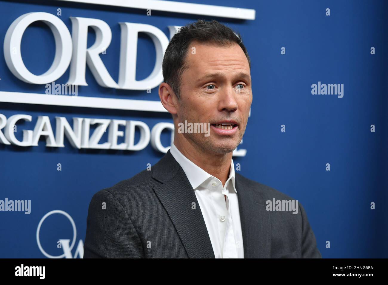 Jeffrey Donovan attends NBC's "Law & Order" Press Junket at Studio 525